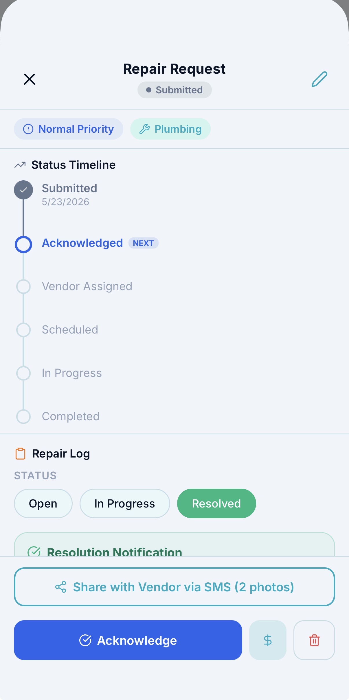 LeaseConnectPro Repairs
